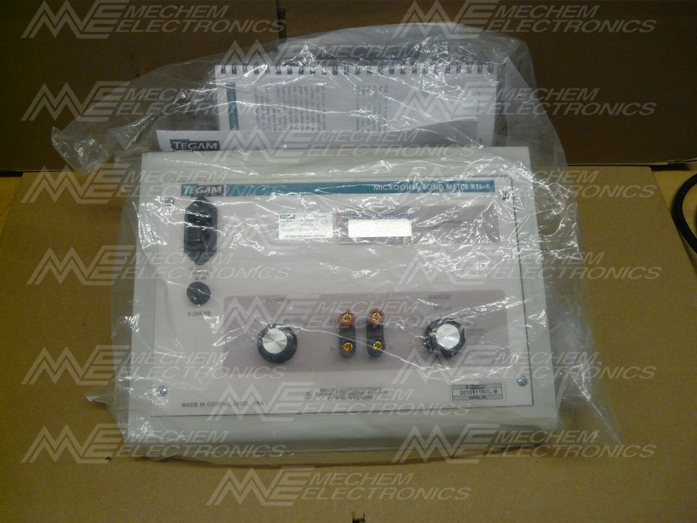 TEGAM R1L-B MicroOhm / Bond Meter. New!