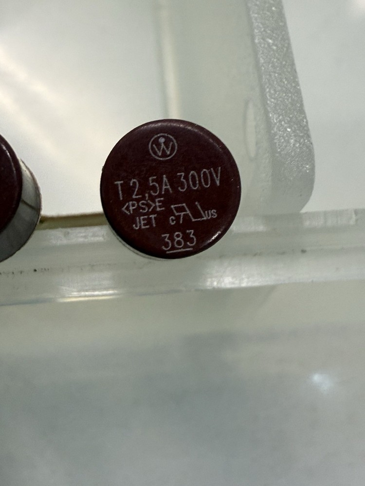 Littlefuse 3831250 300VAC 2.5A (5 PCs)