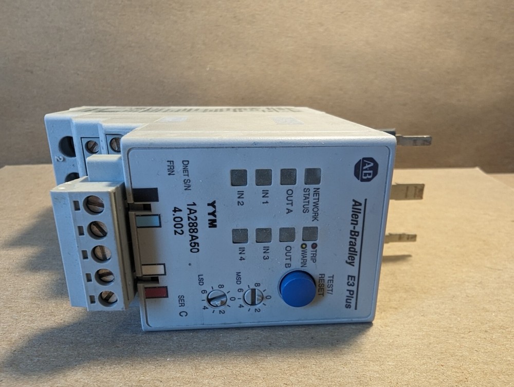 AB 193-EC2CD Solid State Overload Relay 5-25A 193EC2CD NEW US Free Tax