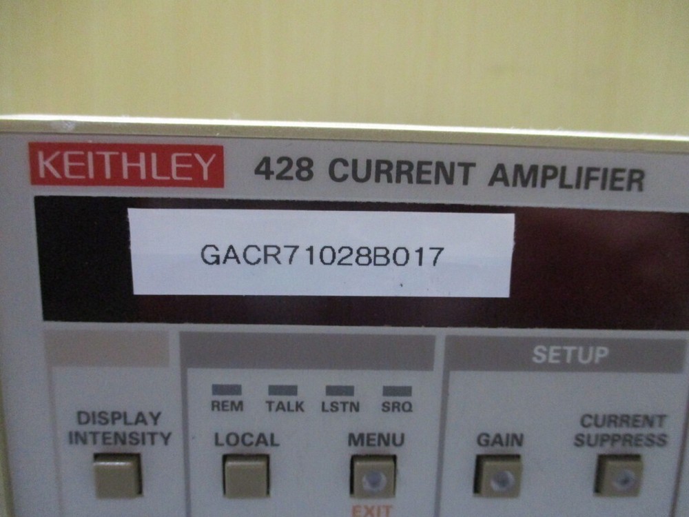 Keithley 428 PROG Current Amplifier As Is Japan USED