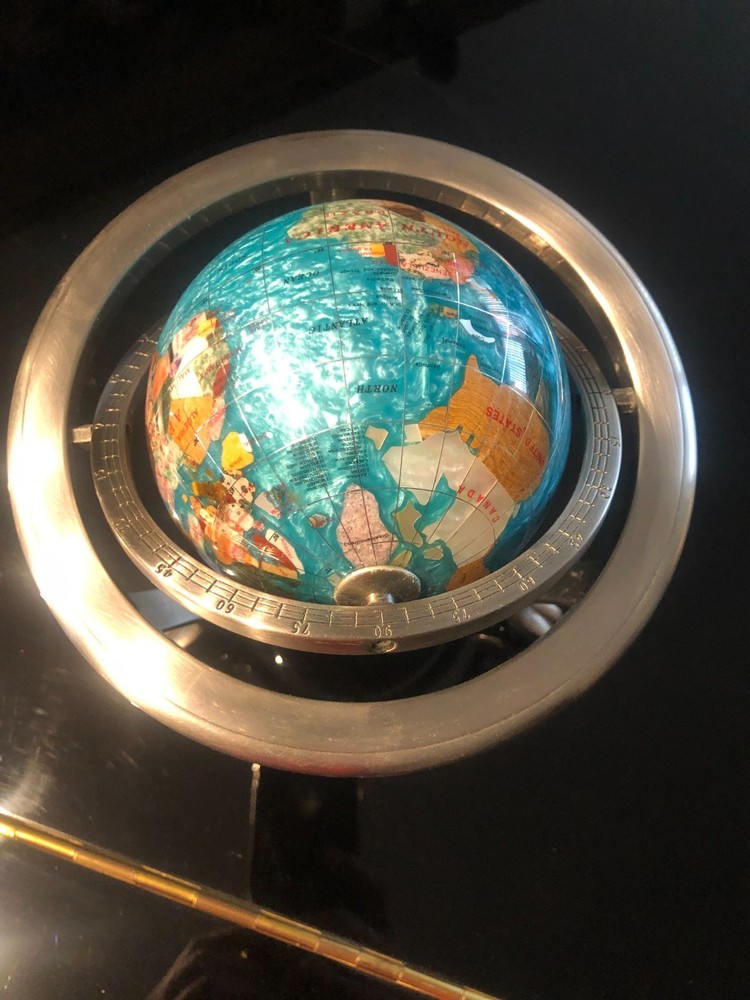 vintage terrestrial globe