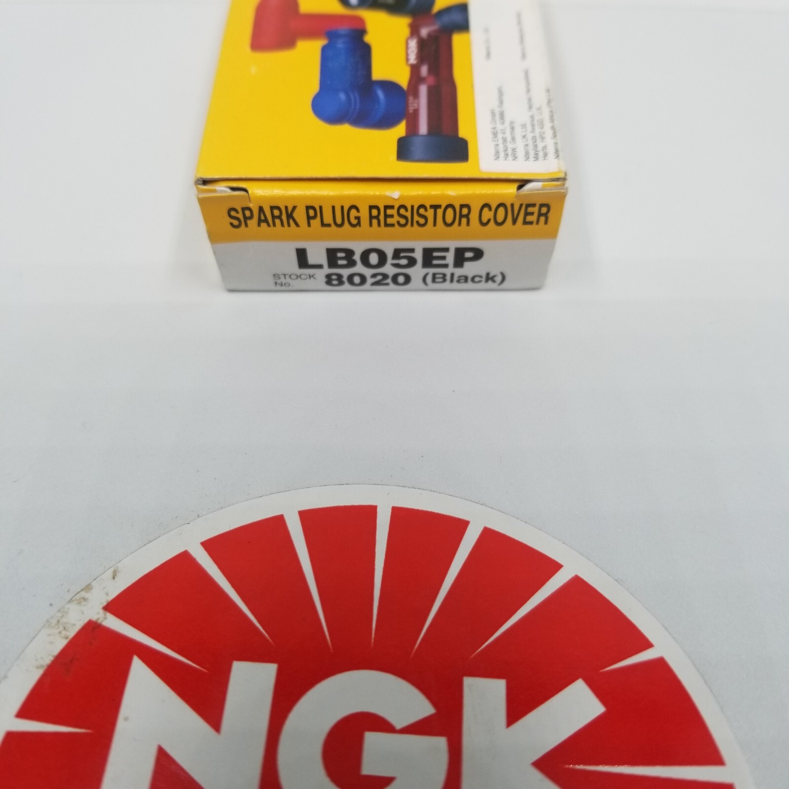 GENUINE NGK LB05EP # 8020 90 Spark Plug Cap 5k Ohms HONDA SUZUKI ROTAX YAMAHA