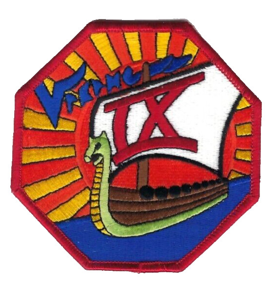 PATCH 9th CADET SQUADRON IX USAFA 9CS COLORADO SPGS                 P95