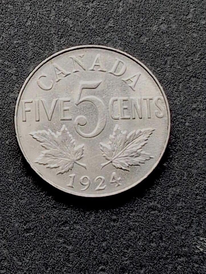 1924 CANADA 5 CENTS - B 314