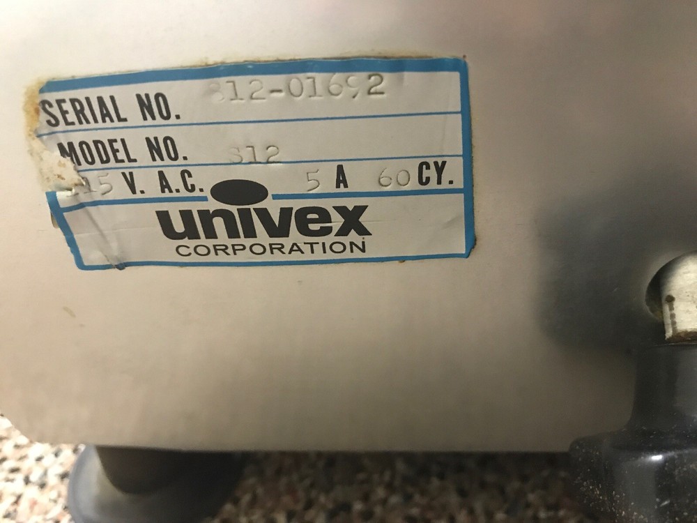 Univex Slicer S 12