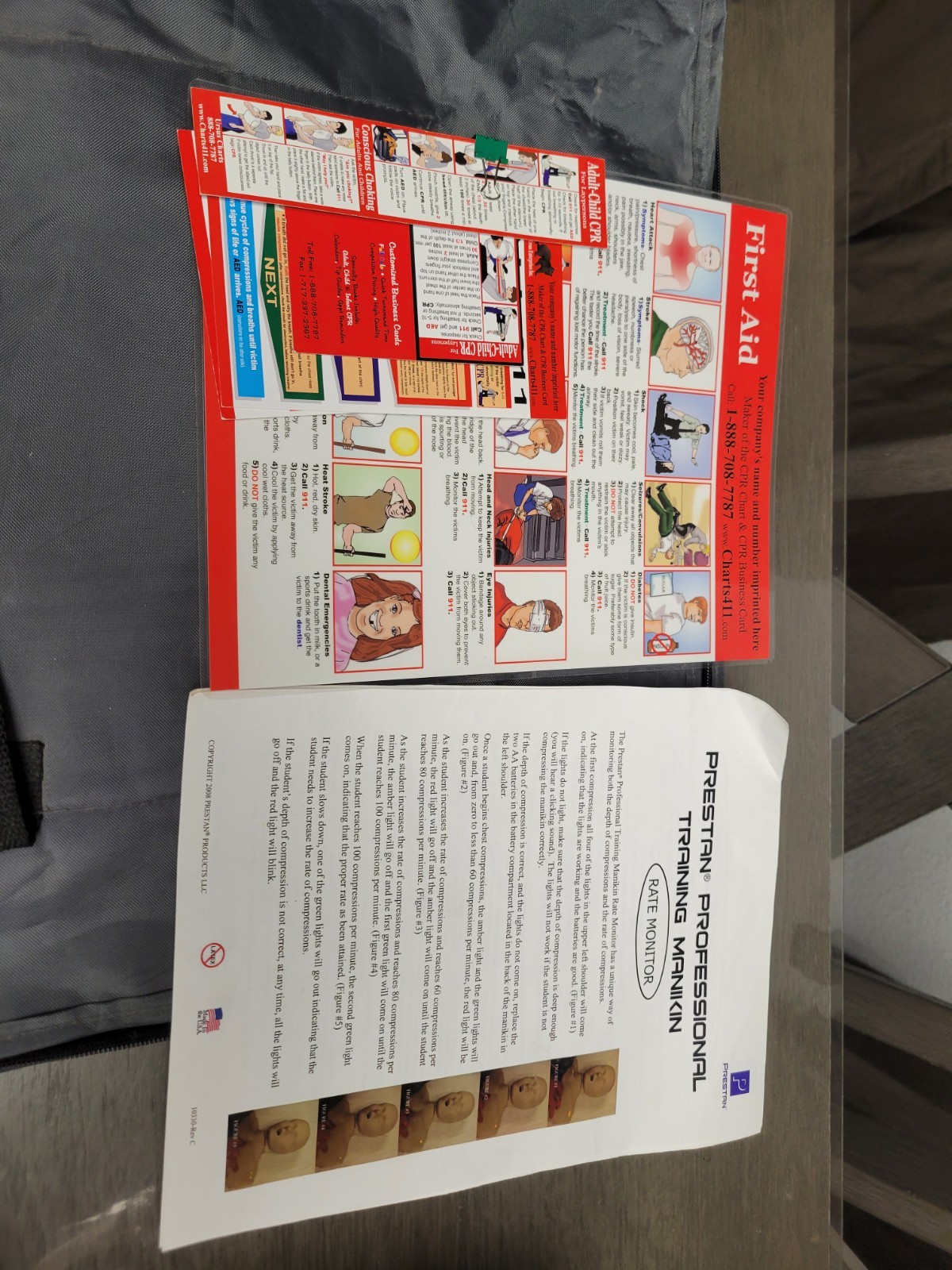 Huge Lot Of Prestan Adult Baby Anne CPR Manikin Kit Trainer Bundle With Extras