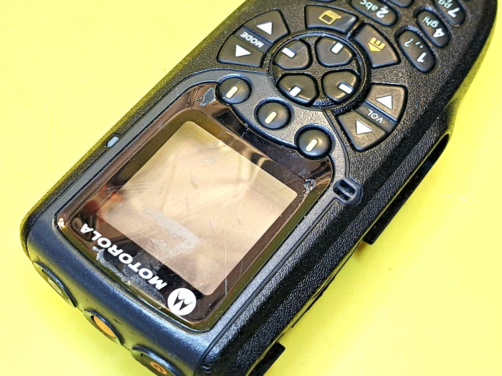 ⚡UNTESTED+MISSING SIDE BUTTONS⚡MOTOROLA PMUN1034B O3 HANDHELD CONTROL HEAD HHCH