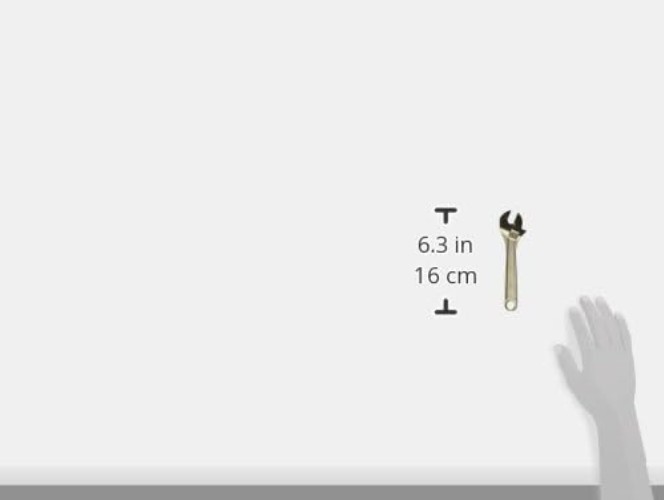 Rust-Resistant 6-Inch Wrench with Lifetime