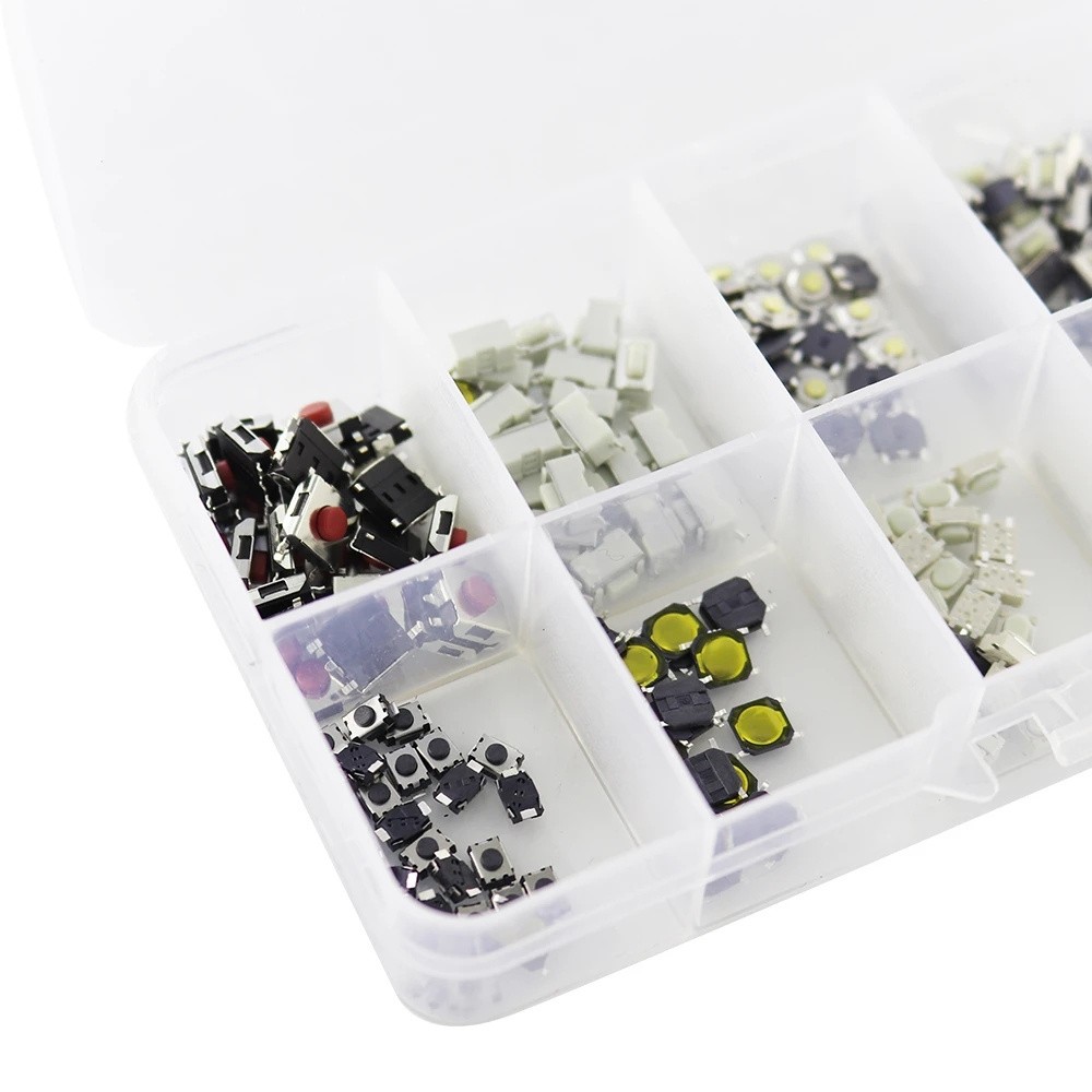 10 Specifications 100pcs Switch Keypad 6mm*6mm*3.1mm 10 Types
