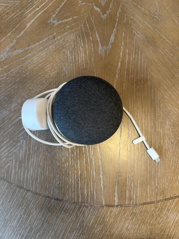 Google Home Mini Smart Assistant Bluetooth Speaker Charcoal