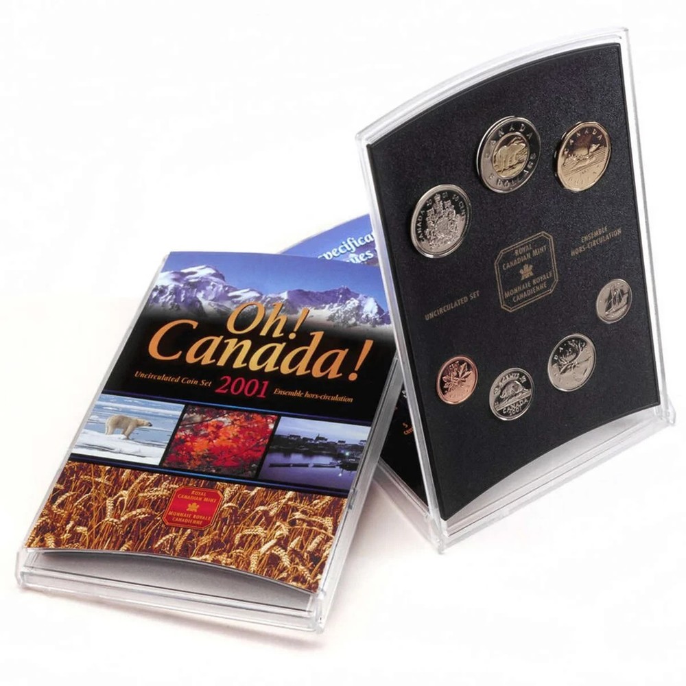 2001 Canada - Specimen Set - OH! Canada! - 7 Coin Set.