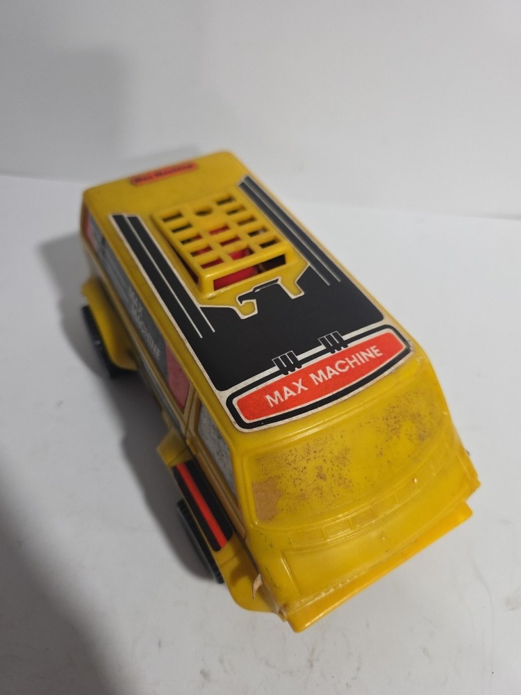 Vintage 1978 Scharper Max Machine Remote Control Van 8” long no controller