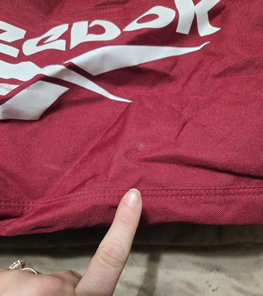 Reebok Classic Duffle Bag Red