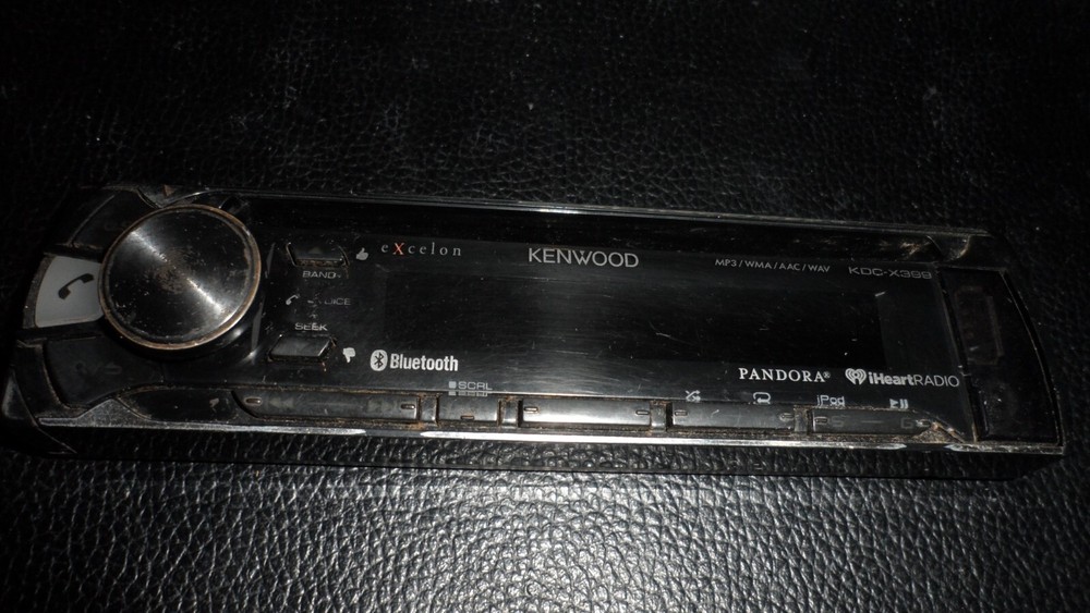 KENWOOD KDC-X399 FACEPLATE REPLACEMENT ONLY / USED TESTED FULLY FUNCTIONAL