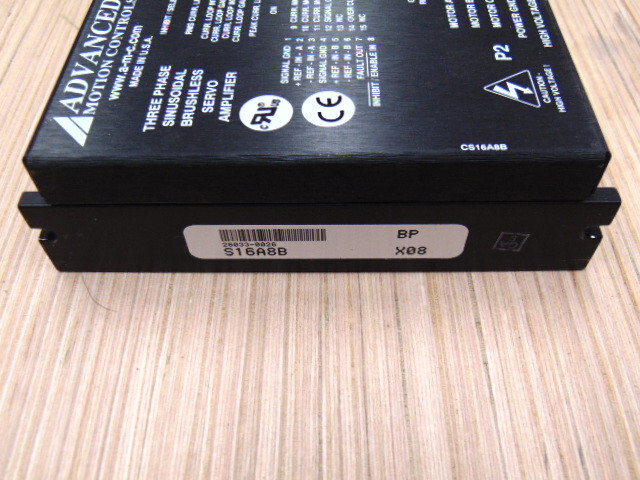 ADVANCED MOTION CONTROLS THREE PHASE SINUSOIDAL BRUSHLESS SERVO AMPLIFIER