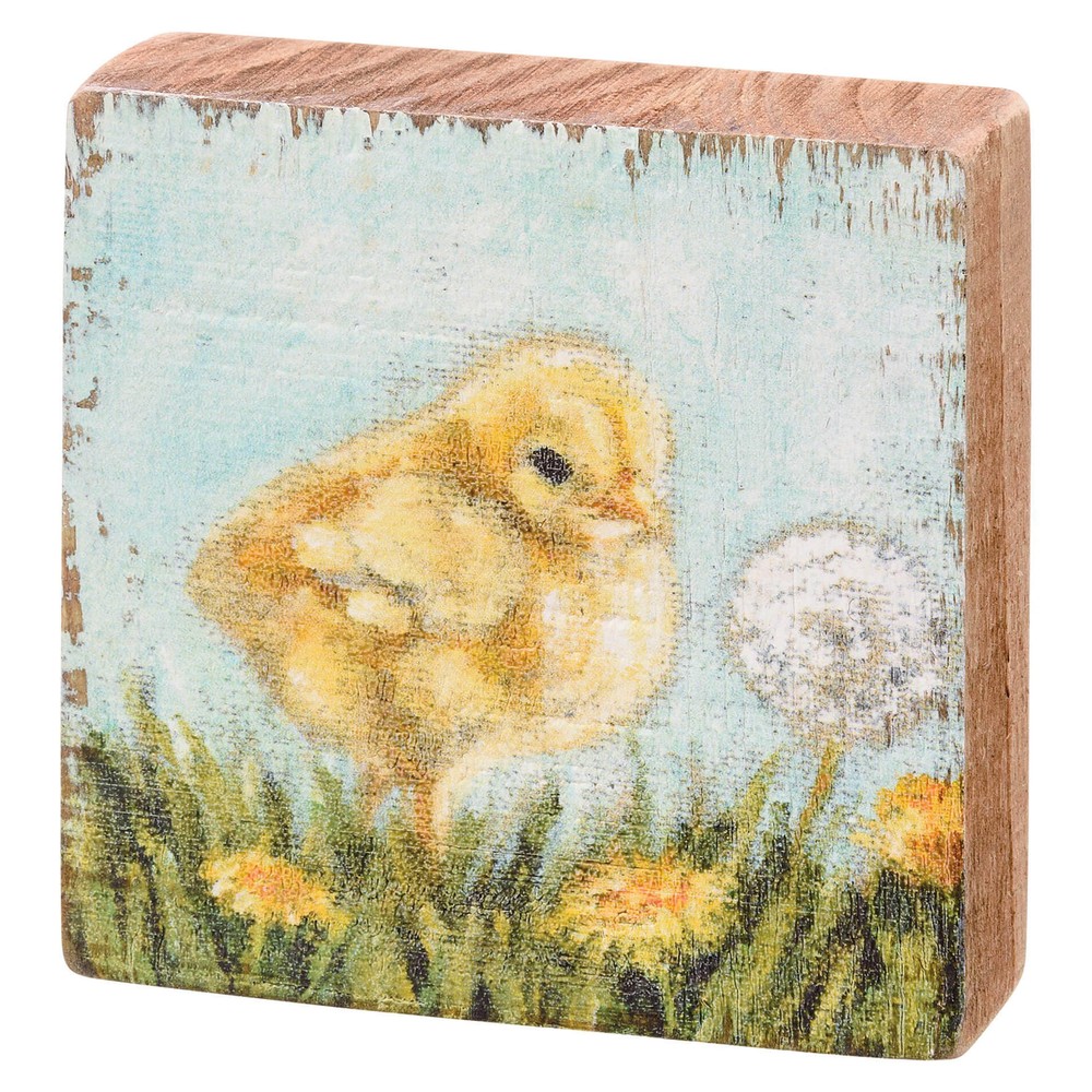 Chick Block Sign
