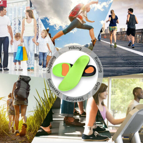 Orthotic Shoe Insoles Inserts Flat Feet High Arch Support for Plantar Fasciitis