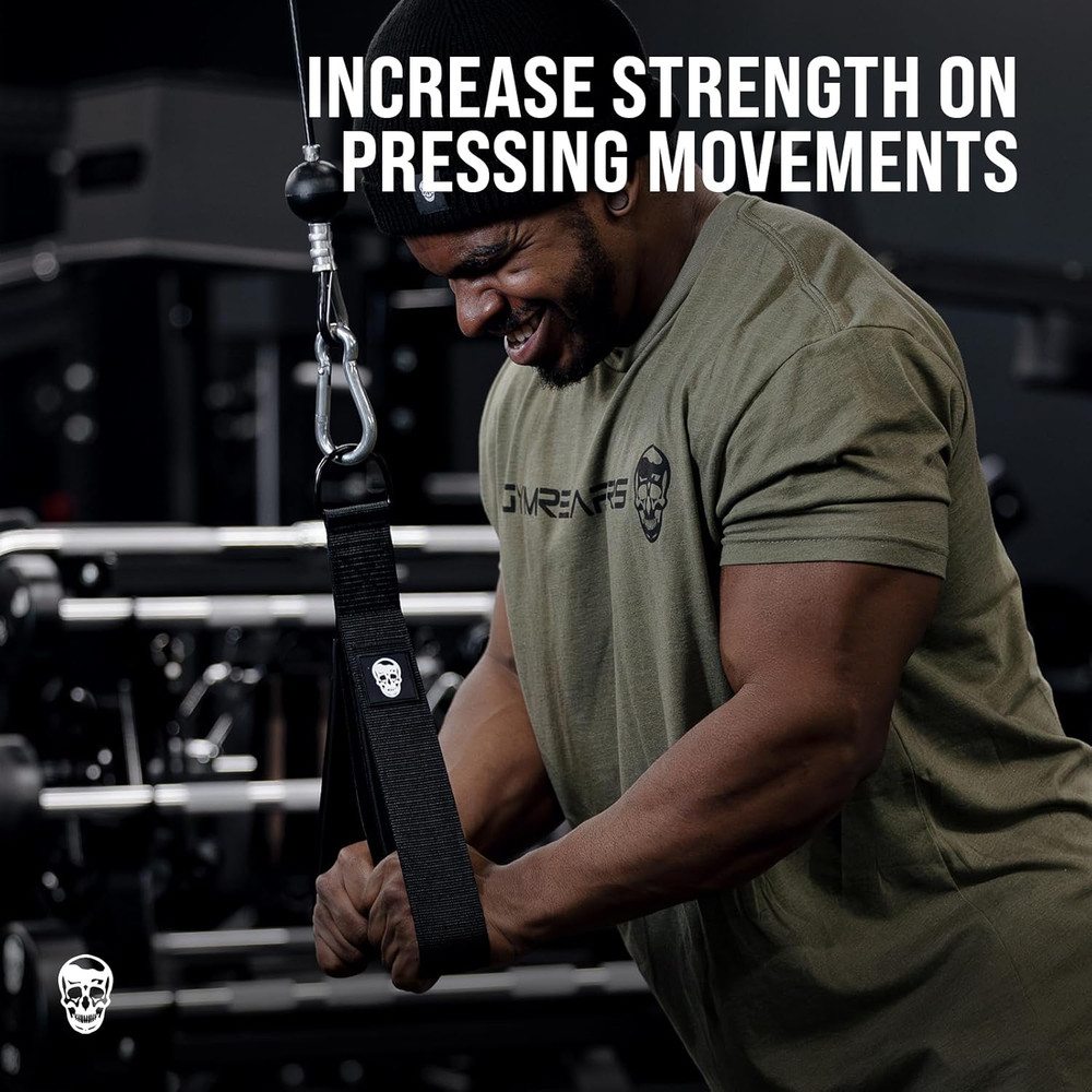 Tricep Rope Cable Attachment - Multi-Workout Tricep Pull Down Cable Attachment -