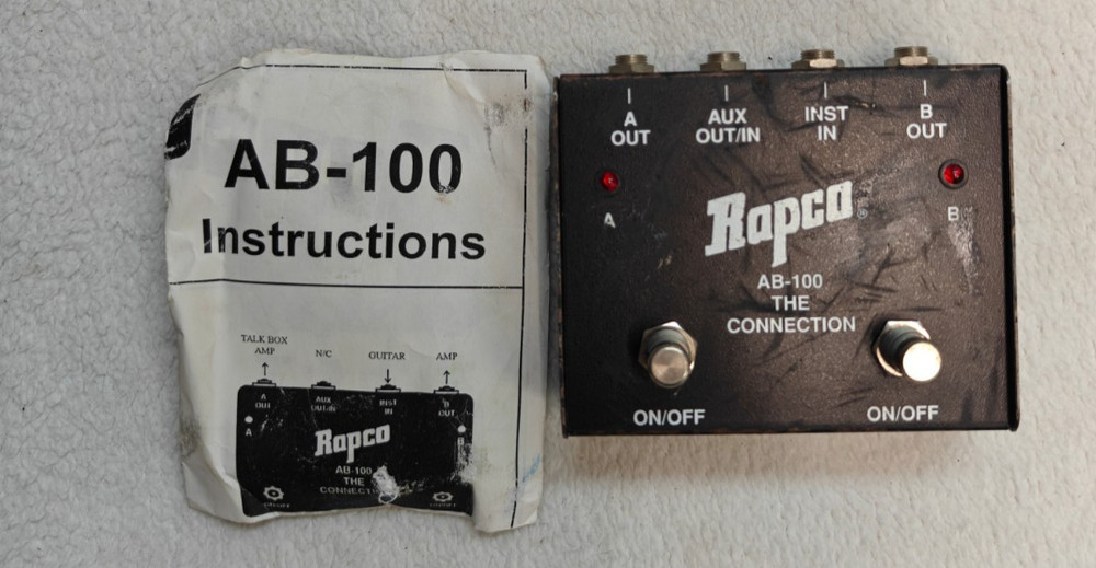 Rapco AB-100 A/B Passive Switching Box