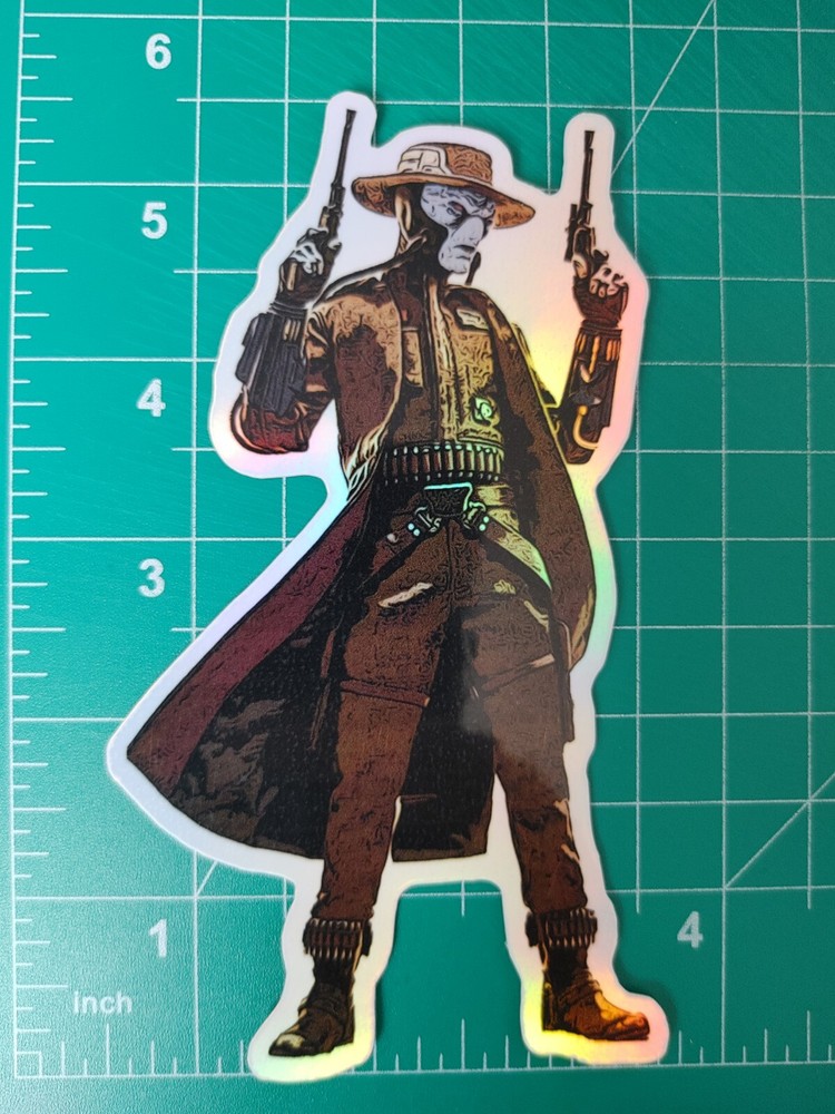Cad Bane Foil Sticker