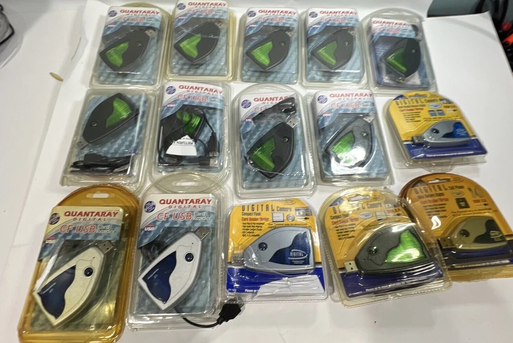Camera Memory Card Readers Mixed Lot (ALL RETURNS/DEFECTIVE)