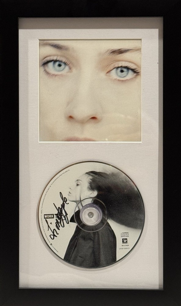 Fiona Apple 100% Guaranteed Authentic Signed ✍️ Framed CD Booklet Cover Tidal