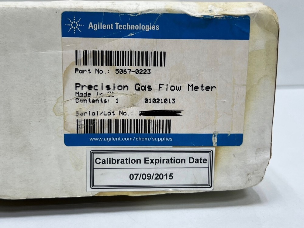 Agilent 5067-0223 Precision Gas Flow Meter