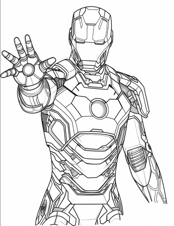 Printable Avengers Coloring Book - Digital Content - 111 Pages *PRINT REQ'D*