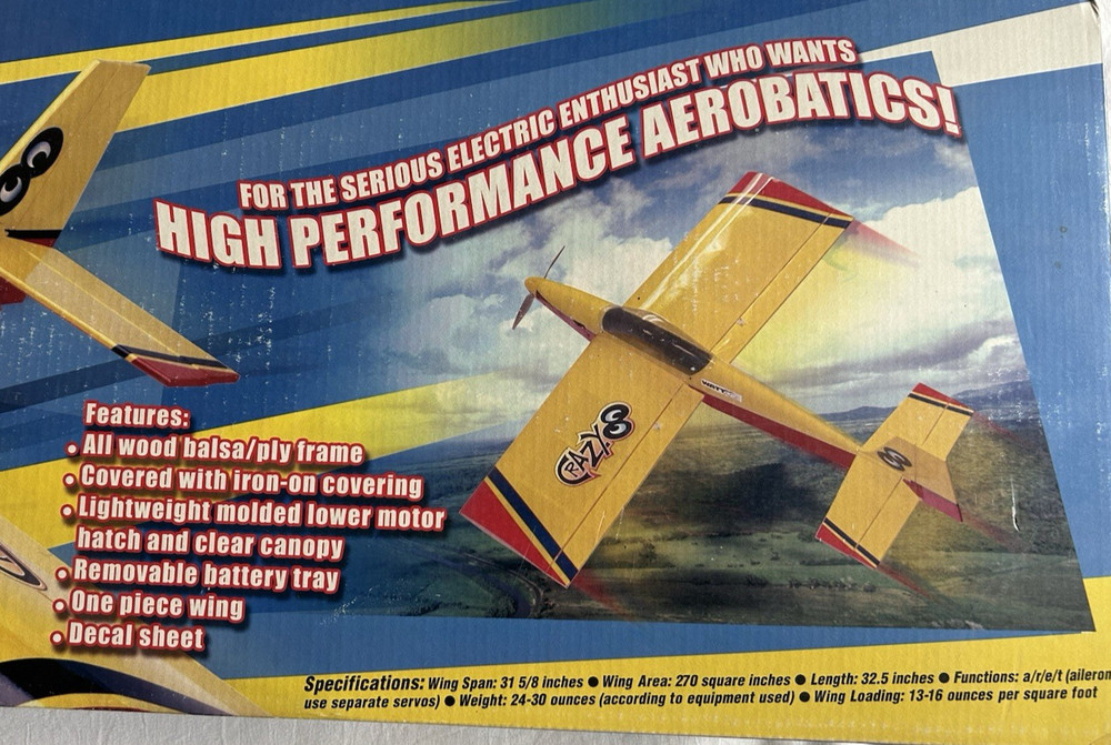 Wattage Crazy 8 Airplane Kit