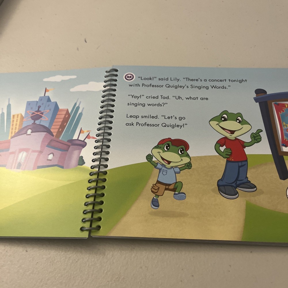 LeapFrog LeapReader Writing Workbook Talking Words Factory Frog Write It