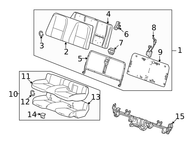 Genuine GM Multi-Purpose Retainer 22719528