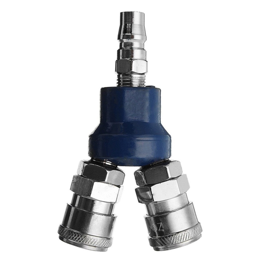 Quick Connector C-type 0.90" Air Compressor Manifold Multi Hose Coupler Fitting