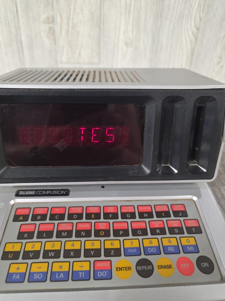 Vintage 1986 Sears Talking Computron Tested