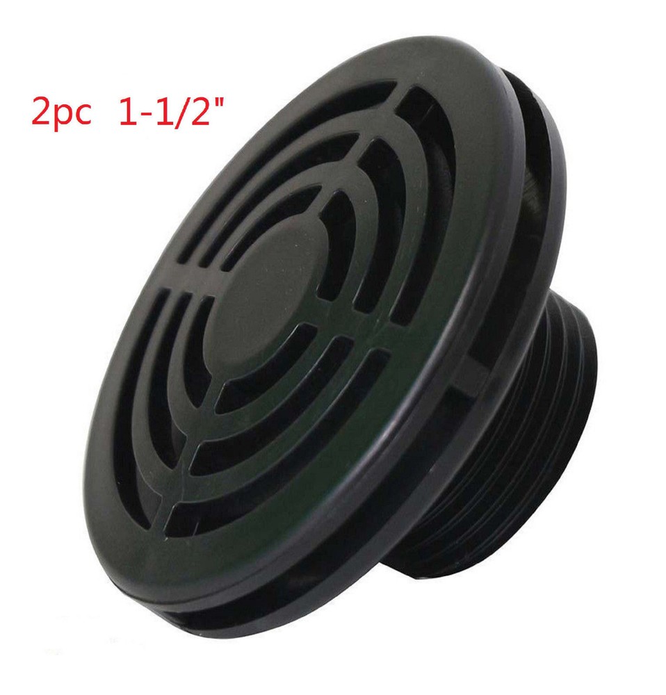 ( 2pc ) Lifegard Aquatics 1.5" MPT Low Profile Strainer