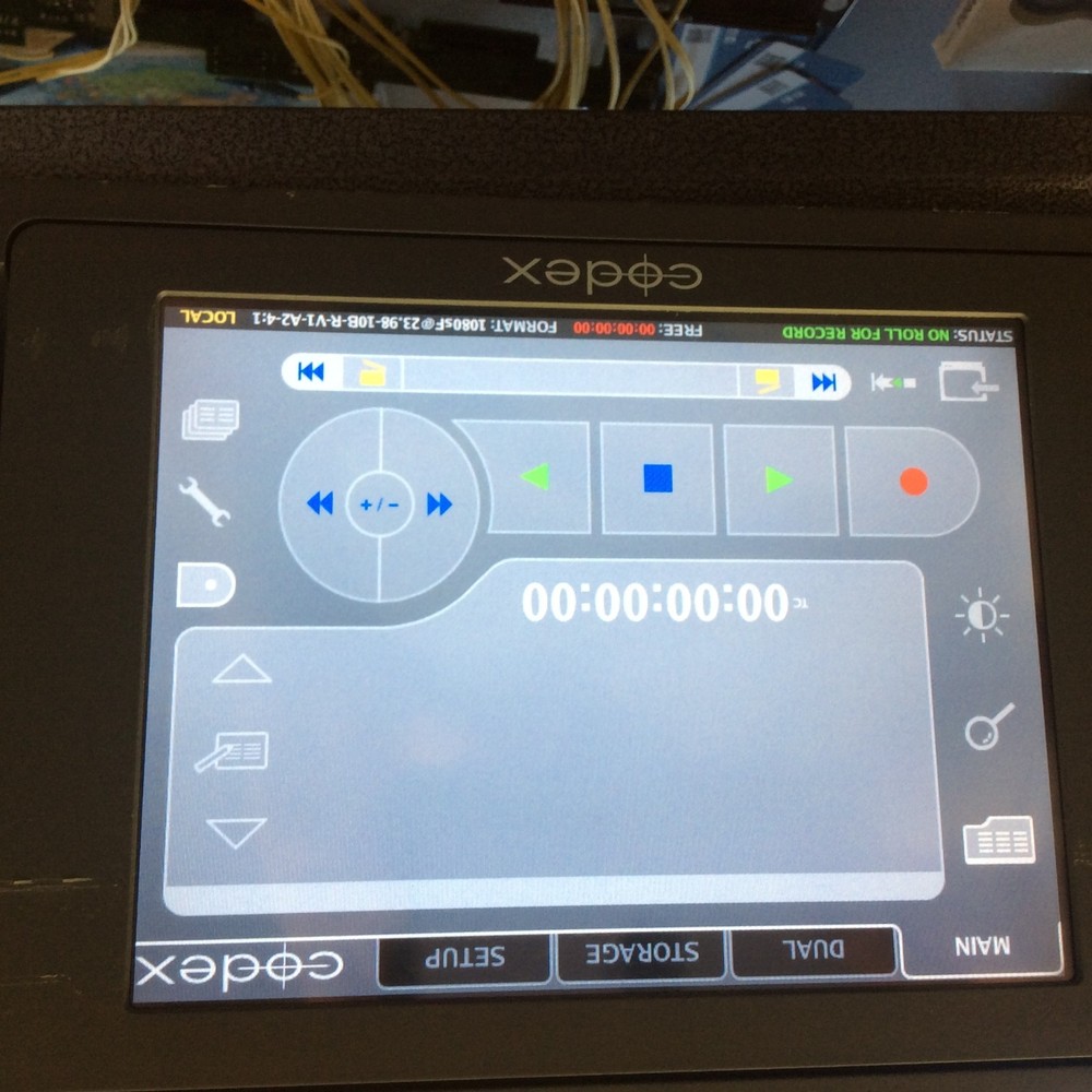 Codex CDR1 Rackmount Audio Recorder