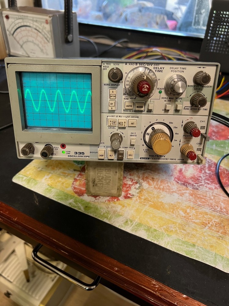 SONY/Tektronix Oscilloscope 335 "RESTORED"