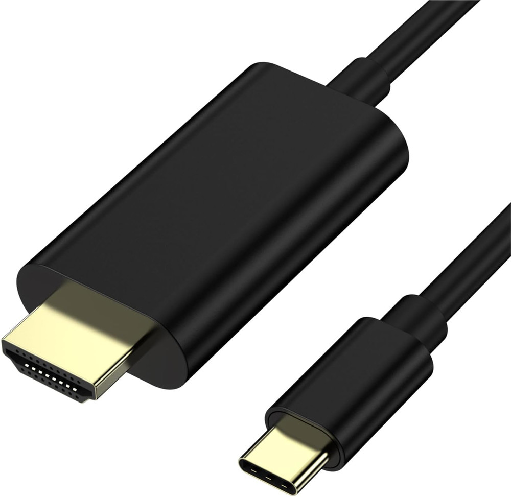 USB C to HDMI Cable（6Ft）, [4K, High-Speed] USB Type C to HDMI Cable
