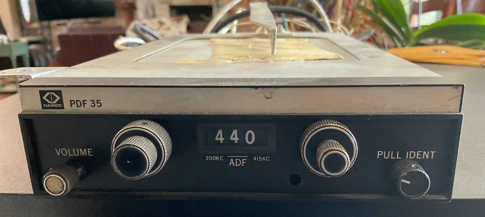 PDF-35 Narco Automatic Direction Finder With Tray