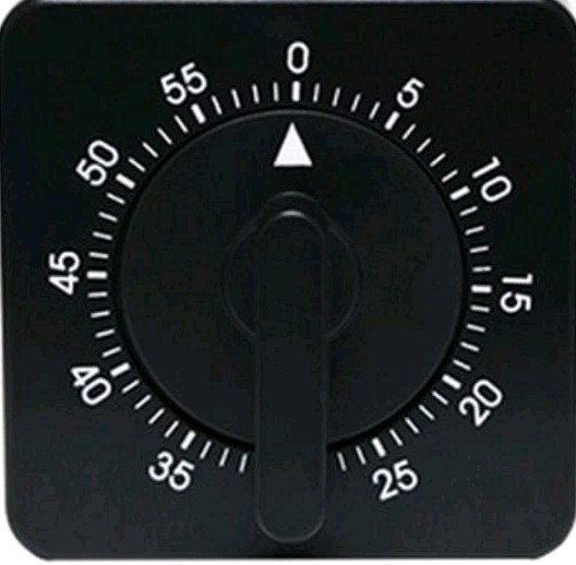 Style Tek Salon Timer In Black