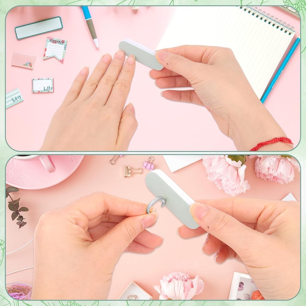 20pcs Silver Polish Sticks, Double-Sided Silver Scratch Remover Cleaning Buff...