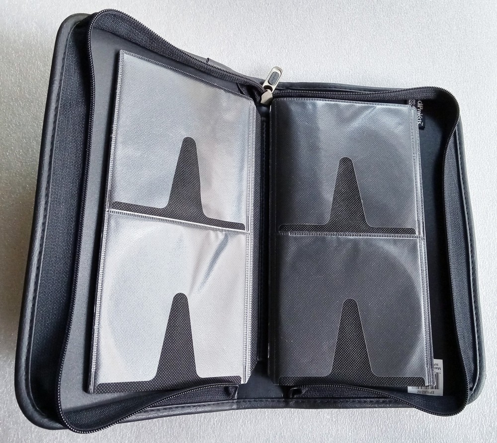 cdProjects CD DVD Media Storage Case, Wallet Binder with Interior Sleeves