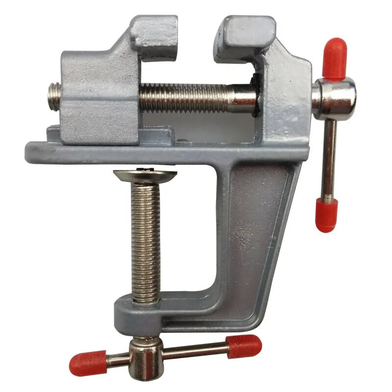 35MM 1X Mold Fixed Aluminium Alloy Bench Clamp Vise Table Multi-functional