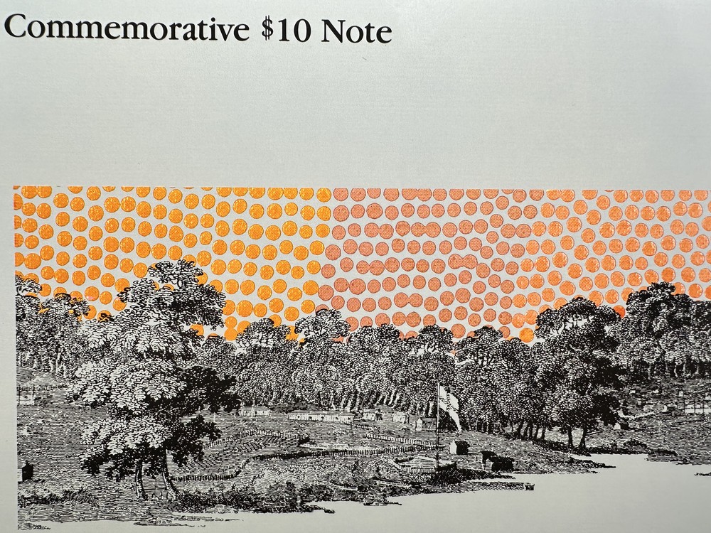 1988 Commemorative $10 Australian Note First Polymer Introduction AA Prefix