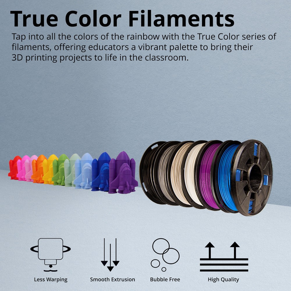 MakerBot PLA Small Spool for Replicator Mini and Mini+ 3D Printers True Blue