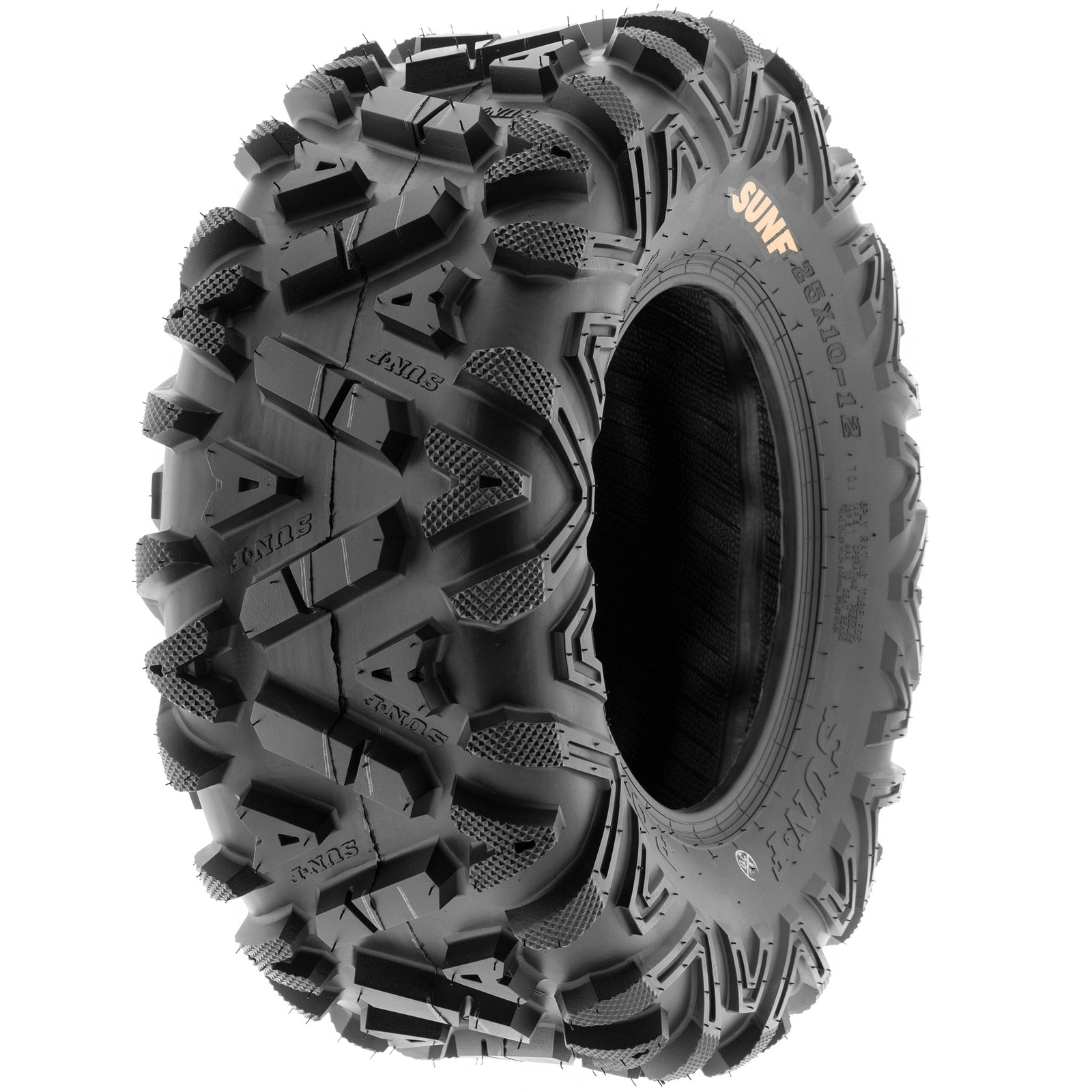 SunF 27x9-14 & 27x11-14 Replacement ATV UTV SxS 6 Ply Tires A033 |Set of 4