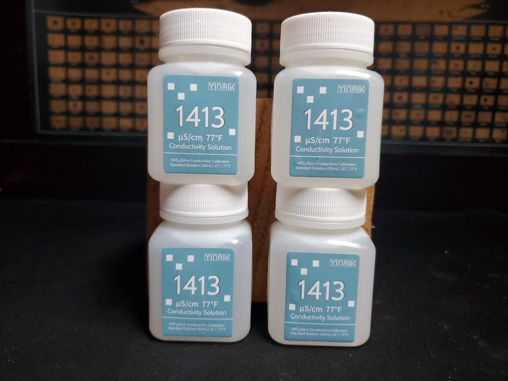 1413 Μs/Cm Calibration Solution, Conductivity Salt Standard Buffer Solution for