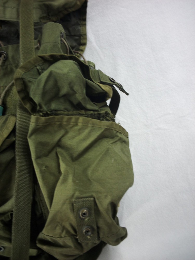 USGI ALICE Medium Field Pack with Straps Olive Drab - NO FRAME USED CONDITION #2