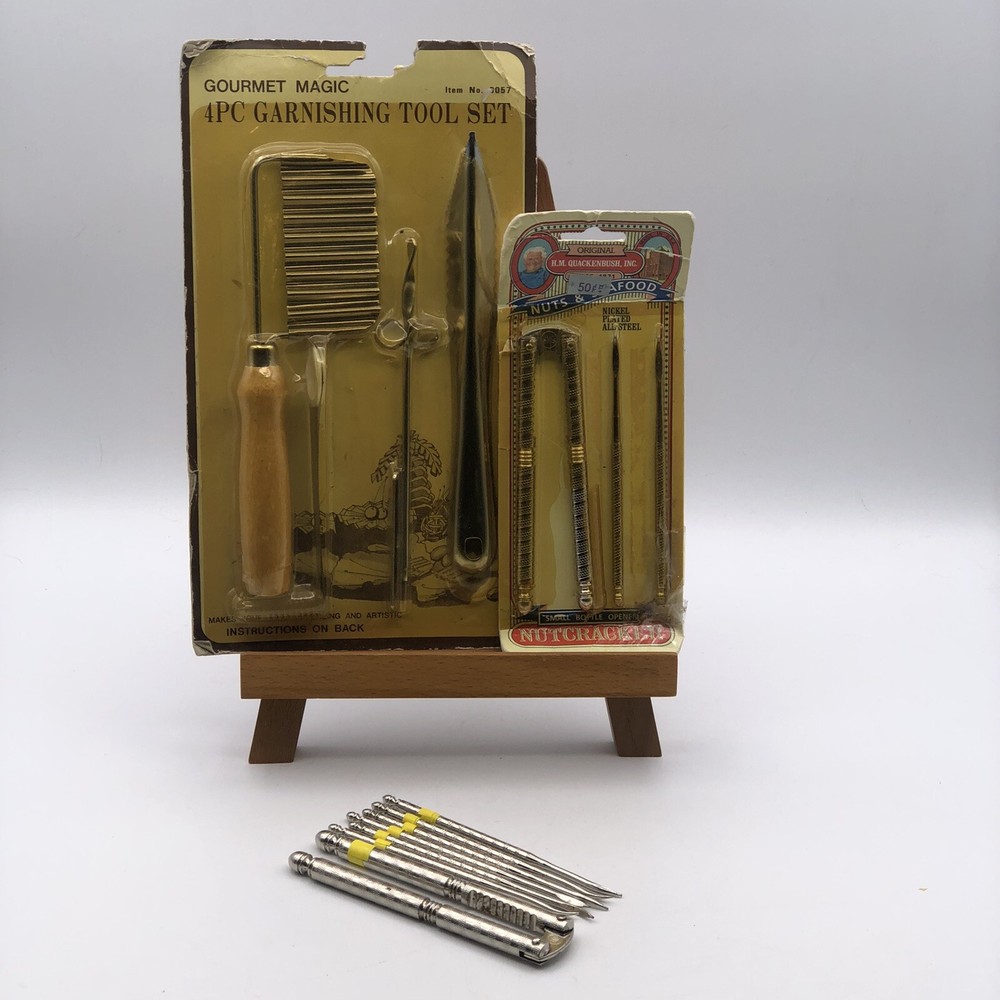 Kitchen Tool Garnishing Seafood and Nutcracker Sets