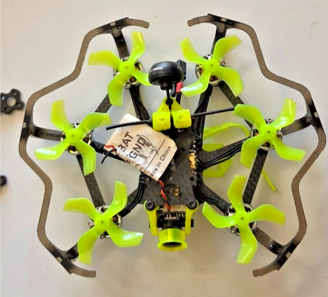 Upgraded Flywoo Firefly 1.6'' Nano HEXACOPTER HEX V1.2 Micro Drone Frame