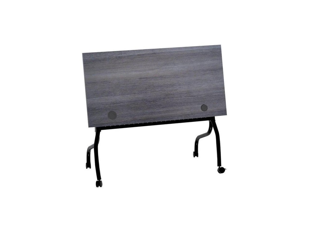 Lorell 59489 Charcoal Flip Top Training Table